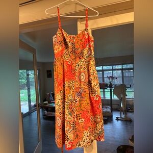 Cotton J. Crew Summer Dress Women's Size 6 EUC